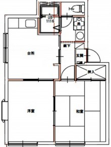 リフォーム前の図面